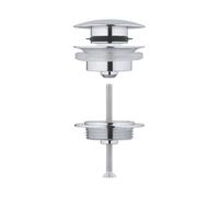 Bonde de vidage clic-clac GROHE 65807000 - Ø 64 mm - Chrome