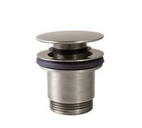 Bonde de vidage clic-clac Simple-Rapid pour lavabo Acier - TRES 24284010AC