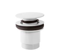 Bonde de vidage clic-clac Simple-Rapid pour lavabo Blanc - TRES 24284010BL