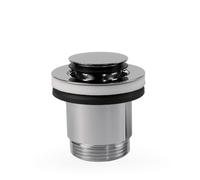 Bonde de vidage clic-clac Simple-Rapid pour lavabo Chrome - TRES 24284020