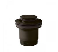 Bonde de vidage clic-clac Simple-Rapid pour lavabo Noir bronze - TRES 24284020KMB