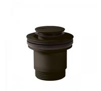 Bonde de vidage clic-clac Simple-Rapid pour lavabo Noir bronze - TRES 24284020KMB