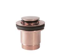 Bonde de vidage clic-clac Simple-Rapid pour lavabo Or Rose Mat 24K - TRES 24284002OPM