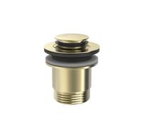 Bonde de vidage Click-clack Simple-rapid pour lavabo Cava doré - TRES 24284020CA