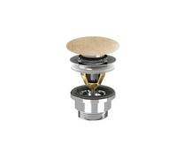 Bonde de vidage click travertin sable