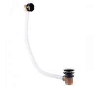 Bonde de vidage ronde clic-clac avec système de remplissage Noir Métallisé - TRES 03453430KM