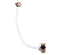 Bonde de vidage ronde clic-clac avec système de remplissage Or Rose 24K - TRES 03453430OP