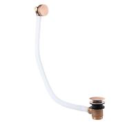 Bonde de vidage ronde clic-clac avec système de remplissage Or Rose Mat 24K - TRES 03453430OPM