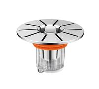 Bonde de vidange de fermeture, dites adieu et préoccupations d'eau, installation rapide et facile pour salle de bain, pas de refoulement d'eau, silicone anti-fuite