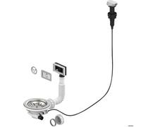 Bonde évier - VALENTIN - Automatique - 1 cuve diamètre 90 mm