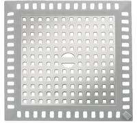Bonde Douche Bouchon Lavabo Cuisine Carré Filtre Bonde de Douche Filtre Cheveux Douche Grille Douche Anti Cheveux Convient pour Salle de Bain, Cuisine, évier et Plus Encore (12,5 cm x 12,5 cm)