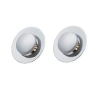 Bonde Douche Inoxydable Appuyez sur Type Bounce Core Baignoire Bouchon de vidange Cuisine for évier Salle Bain Filtre Evier d'égout(2 PCS)