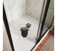 Bonde douche verticale sans capot