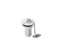 Bonde Droite biseautée avec Bouchon pour lavabo et évier de Camping-Car et Caravane