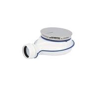 Nicoll Bonde extra-plate pour receveur de douche perçage 90 mm capot métal chromé - 0205801