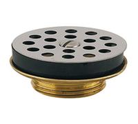 Valentin Bonde de lavabo laiton avec grille Ø63