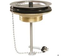 Bonde laiton pour évier grès, diamètre 60 mm - Valentin