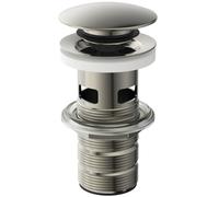 Bonde Lavabo Ideal Standard Universal clic-clac avec trop-plein Silver Storm