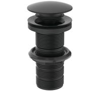 Bonde Lavabo Ideal Standard Universal clic-clac sans trop-plein Soie Noire