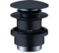 Bonde lavabo Push-open HANSGROHE noir mat Noir