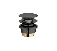 Bonde Lavabo Up&Down Laiton Nf Chrome Noir 5-55 Mm Robinetterie VIDAGES - CRISTINA ONDYNA UD42572