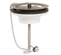 Bonde plastique pour évier grès, ø 60 mm - Valentin