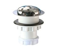 Delabie Bonde de stalle siphonnée écrou Ø40 crépine inox corps polypropylène Réf. 785000