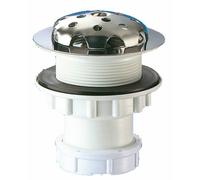 Bonde pour urinoir - siphon intégré - crépine Inox DELABIE