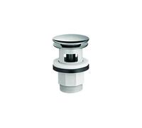 Hansgrohe Set de vidage Push-Open 50105000 chromé, plastique renforcé de fibre de verre