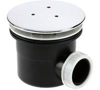 Bonde receveur D60mm + champignon D90mm en métal sortie horizontale - GARIS - P01-BD60