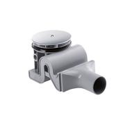 Bonde receveur de douche sortie horizontale RainDrain 90 XXL chromé