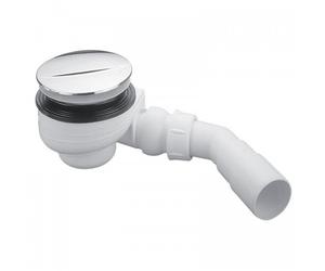 Bonde siphoïde - ABS chromé - Ø 90 mm - Turboflow - TB90 NICOLL