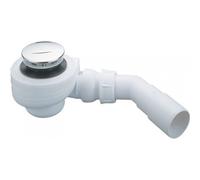 Bonde siphoïde - ABS chromé - Ø 60 mm - Turboflow - TB60 NICOLL