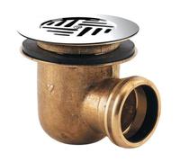 Bonde siphoïde en laiton pour receveur grès ø 60 mm - Valentin