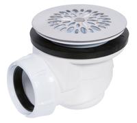 Bonde siphoïde - Receveur acier / acryliquye diamètre 60 mm - Nicoll