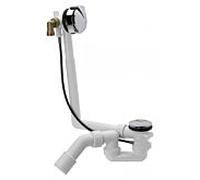 Bonde/trop-plein VitrA Multiplex Trio G111557 avec arrivée d'eau pour baignoire, pour baignoires sans système