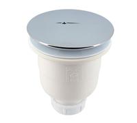 Bonde verticale pour receveur ø 90 mm