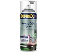 Bondex Garden Colors Spray gris béton harmonieux (RAL 7040) 0,4 l pour 4 m² | Style vintage pour meubles et accessoires | Secouer et pulvériser | Mat satiné | Peinture aérosol
