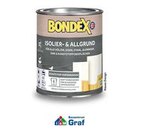 Bondex Isolant Et Toue Surface pour Intérieur et Extérieur 0,75 L Blanc Apprêt #