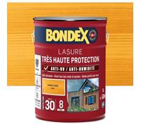 BONDEX - Lasure 8 ans - Indice 30 - Chêne Doré - Satin - 5L