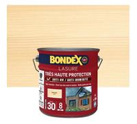 BONDEX - Lasure 8 ans - Indice 30 - Incolore - Satin - 2,5L