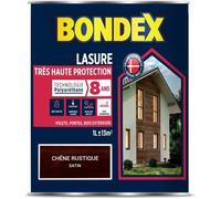 BONDEX Lasure Haute protection 8 ans - Chêne Rustique Satin, 1L