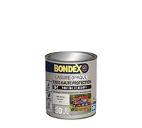 BONDEX Lasure Opaque Très Haute Protection Satin Gris Perle Ral 9002 1 L