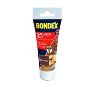 BONDEX - Pate à bois - Rebouche et Restaure le Bois - Sec en 30 min - 80g - Chêne foncé