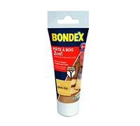 BONDEX - Pâte à bois - Retouche et restaure le bois - Sec en 30 min - Chêne clair - 80g