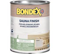 Bondex Sauna Finish Blanc 1 l pour 12 m² | Résistant à l'eau et à la saleté | Protection à base de cires naturelles | Pas d'évaporation ni de décoloration | Soie mate | Entretien du bois | Cire du