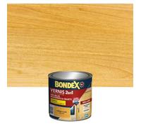 BONDEX - Vernis - Protège et Embellit le Bois - Brillant - 0,25L - Chêne clair