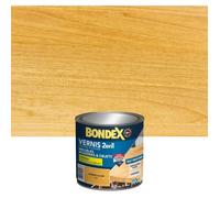 Bondex Vernis 2 en 1 Haute Résistance – Protège et embellit le bois – Chêne clair mat 0,25 Litre