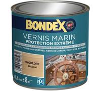 Bondex Vernis 2 en 1 Brillant Résistance Extrême – Incolore Transparent G