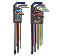 Bondhus 69600 Ball End Double Pack L-Wrench Set avec ColorGuard, 13 pièces
